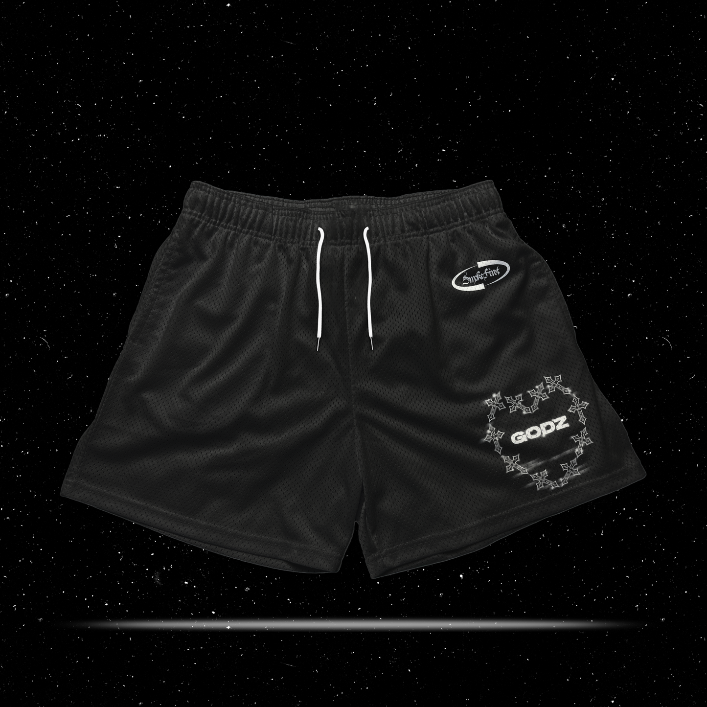 Godz Heart Mesh Shorts