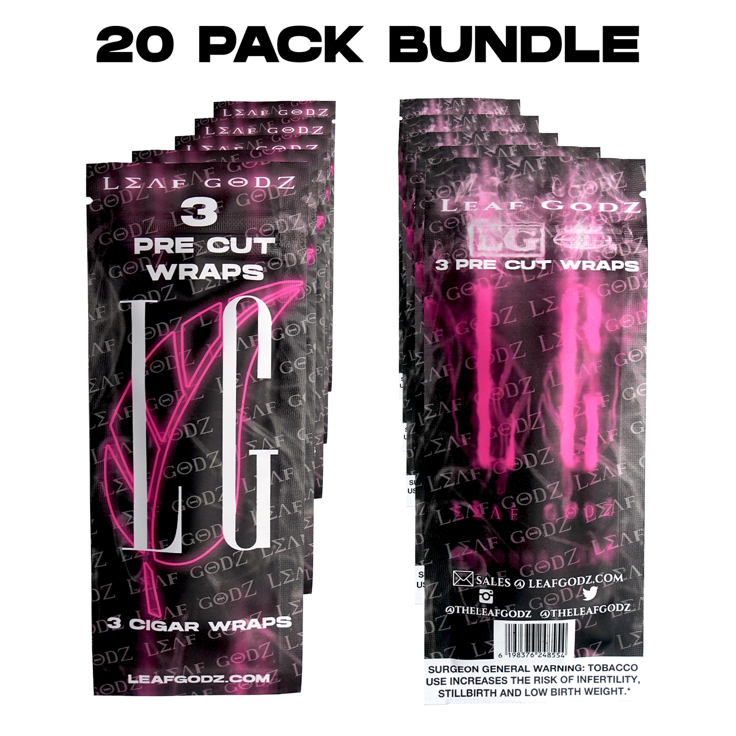 20 "Pre Cut Pack" Bundle