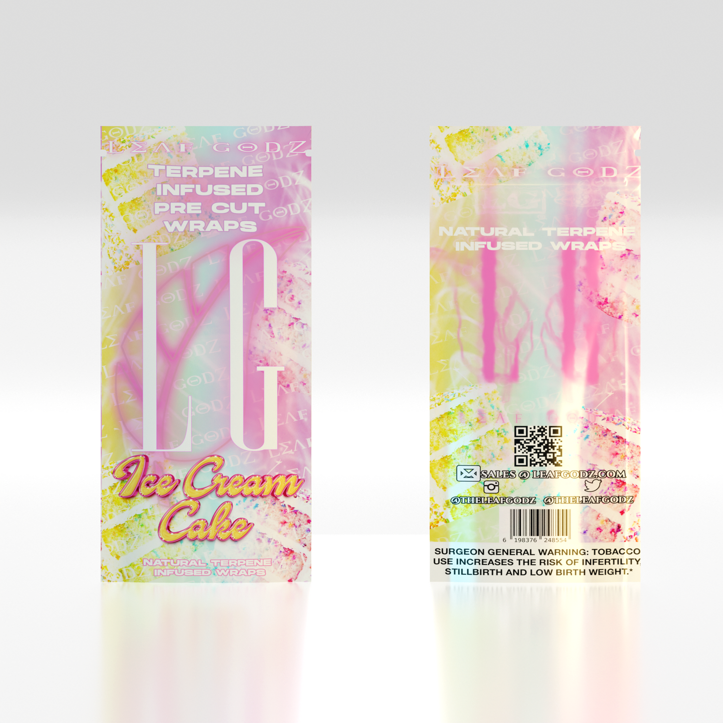 IceCream Cake Terpene Infused Leaf Wraps