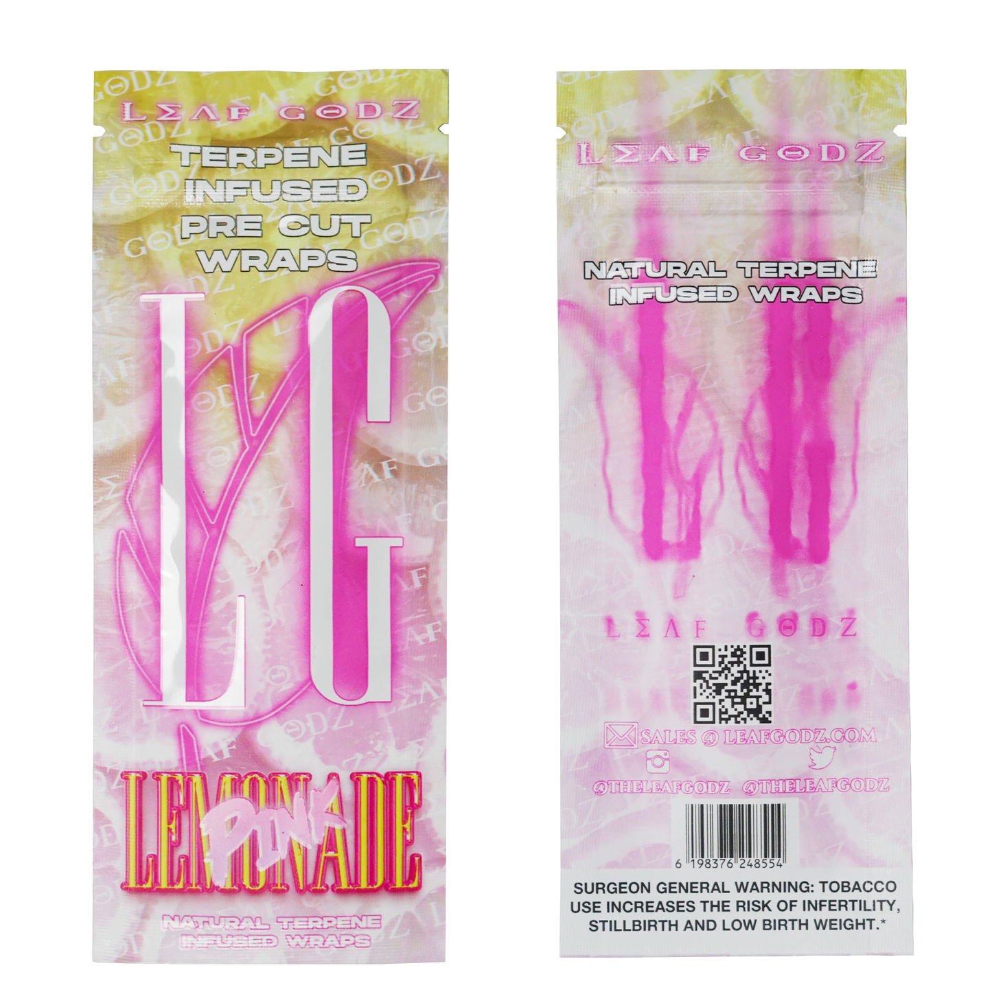 Pink Lemonade Terpene Infused Leaf Wraps